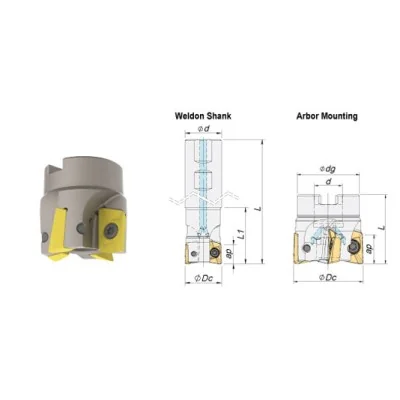 HERRAMIENTA CLASE CORTE TIPO CORTADORES CIRCULARES PARA FRESADO MARCA PALBIT SKU: 181031400 | MAINCASA