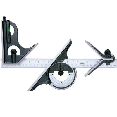 HERRAMIENTA CLASE MEDICIÓN TIPO ESCUADRAS Y JUEGOS DE ESCUADRAS MARCA INSIZE SKU: 2278-180E | MAINCASA